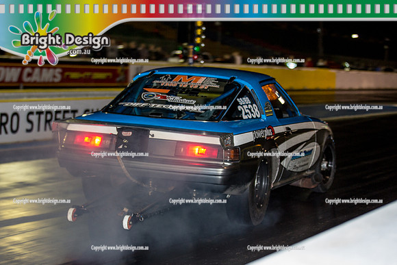 King of the Hill Off Street Drag Racing @ Calder Park Drag Racing Fri 13 May 2016  (54301)  SSBB 2538 MOOSE