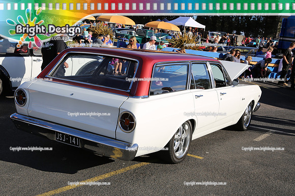 Classic & Rod Club of Vic @ Luna Drive In Feb 2 2013 Bright Design (1009)  JSJ141