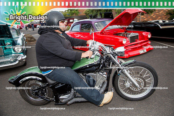 Kingpin Street Outlaws meet n greet with Street Beast 'Doc' @ Manhatten Hotel 18 feb 2016 (1040)  BIKE