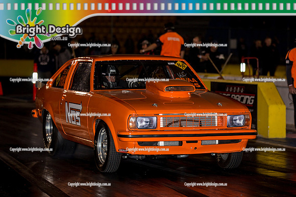 King of the Hill Off Street Drag Racing @ Calder Park Drag Racing Fri 13 May 2016  (54319)  NOS UC SSAA 1185 ROB CARR