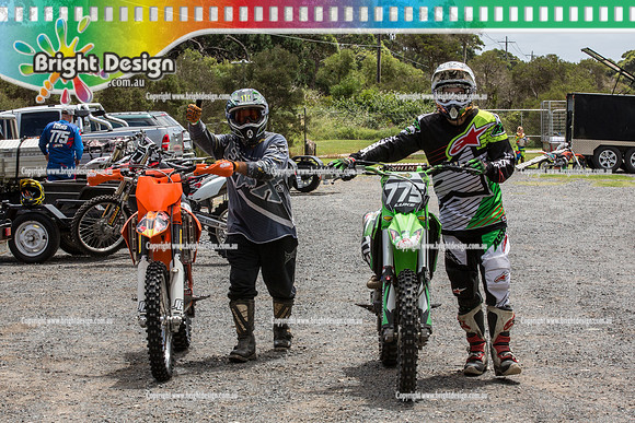 Dirt Bikes @ Frankston City Motorcycle Track SUN 16 December 2016  (1500)