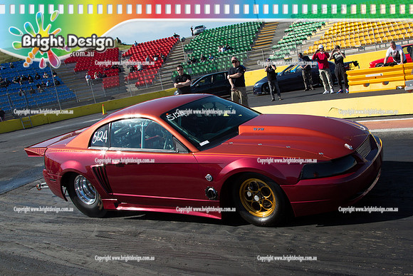 ANDRA Street Outlaws Drag Racing Quals Rnd 5 @ Calder Park 24 September 2014 (24631)  STEVE ATHANS