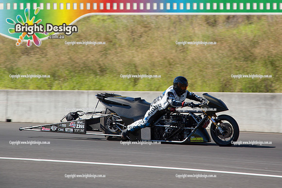 X-Champs @ Sydney Dragway SUN 4 May 2014  (6518)  BIKE TOP FUEL MOTORCYCLE  TFM 2355 CHRIS MATHESON