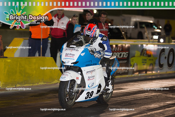 ANDRA Street Outlaws Drag Racing Quals Rnd 4 @ Calder Park  5 August 2014 (22993)  BIKE