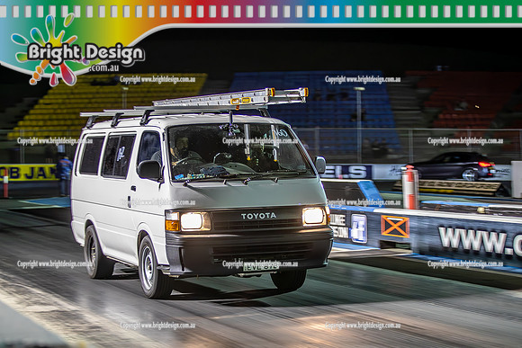 Fast Friday & Roll Racing @ Calder Park Drag Racing 29 November 2024 (174212) EVL87B VAN