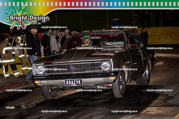 KOTH King of the Hill & Fast Friday @ Calder Park Drag Racing Friday 5 MAY 2017 (84129) KRAZYK