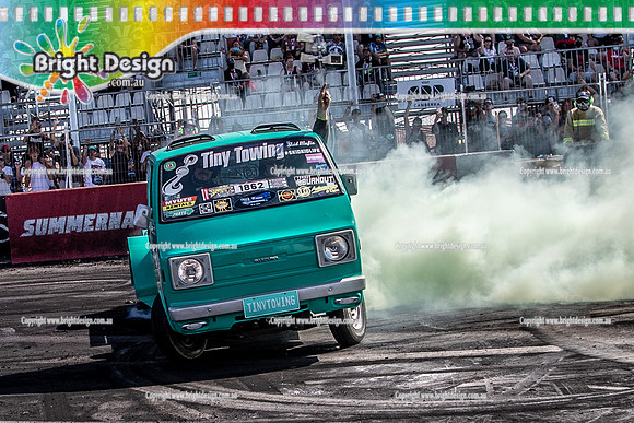 Summernats 34 Sunday 9 Jan 2022  BDMP2400  TINYTOWING BURNOUT