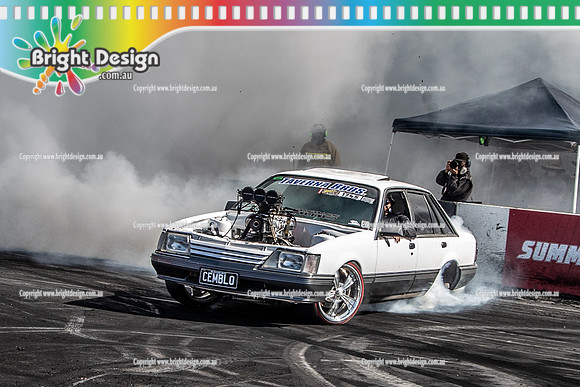 Summernats 34 Sunday 9 Jan 2022  BDMP2645  CEMBLO BURNOUT