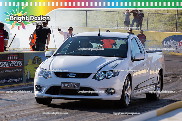 ANDRA Street Outlaws Drag Racing Quals Rnd 5 @ Calder Park 24 September 2014 (25295)  FPV19J