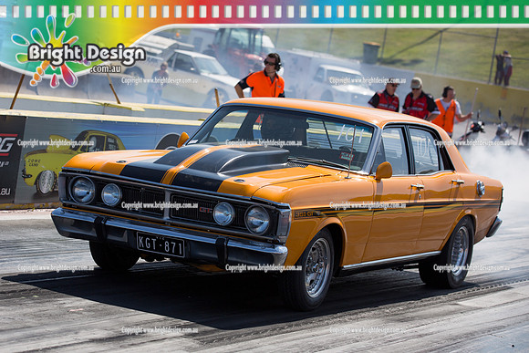 ANDRA Street Outlaws Drag Racing Quals Rnd 5 @ Calder Park 24 September 2014 (24007)  KGT871