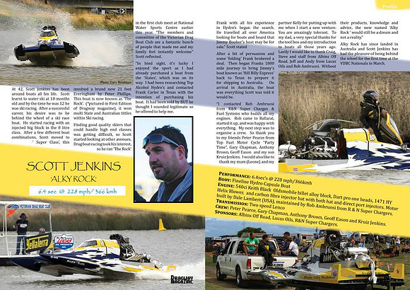 Dragway Magazine Issue #3 - Alky Rock Scott Jenkins