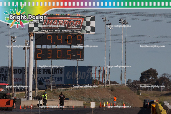 ANDRA Street Outlaws Drag Racing Quals Rnd 5 @ Calder Park 24 September 2014 (25211)  RED GEMINI SSA 4637