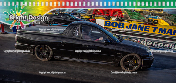Roll Racing @ Calder Park Drag Racing 16 July 2023 (154342)  UNA914