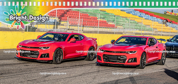 Roll Racing @ Calder Park Drag Racing 16 July 2023 (154224)  RED MUSTANG TBC