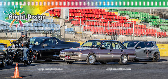 Roll Racing @ Calder Park Drag Racing 16 July 2023 (153999)  03942M