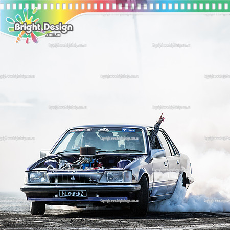 Asponats #1 Burnout Comp @ Bairnsdale 22 Aug 2015 (2152)  HIZNHERZ