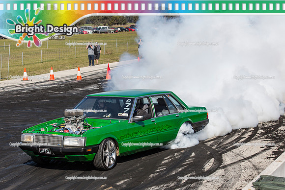 Asponats #1 Burnout Comp @ Bairnsdale 22 Aug 2015 (1006)  TUFFZL GRUFFY