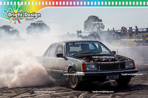 Asponats #1 Burnout Comp @ Bairnsdale 22 Aug 2015 (1032)  BITTER