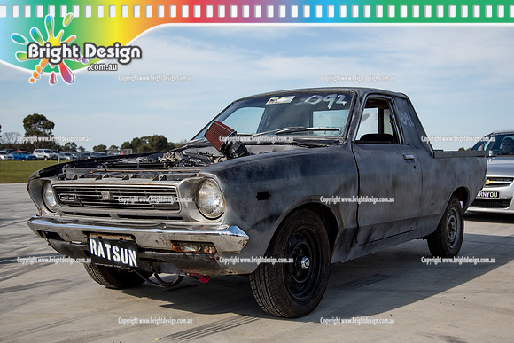 Asponats #1 Burnout Comp @ Bairnsdale 22 Aug 2015 (1055)  RATSUN