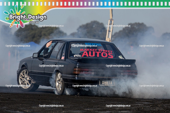Asponats #1 Burnout Comp @ Bairnsdale 22 Aug 2015 (1063)  XHRTX