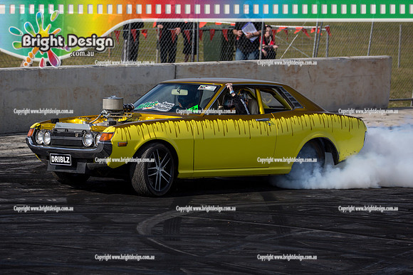 Asponats #1 Burnout Comp @ Bairnsdale 22 Aug 2015 (1067)  DRIBLZ