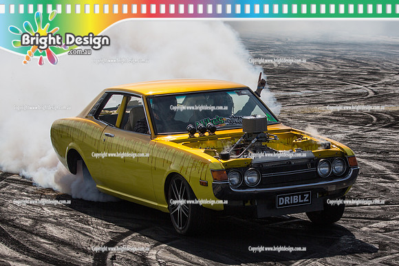 Asponats #1 Burnout Comp @ Bairnsdale 22 Aug 2015 (1074)  DRIBLZ