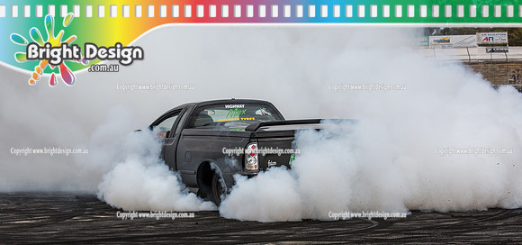 Ultimate Burnout Challenge UBC#7 @ Avalon  22 Feb 2015  (1506)  6-4  BASKDR Bright Design Sticker