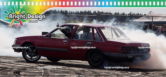 Asponats #1 Burnout Comp @ Bairnsdale 22 Aug 2015 (1005)  T1CKER