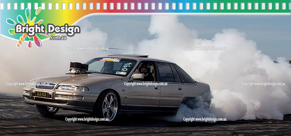 Asponats #1 Burnout Comp @ Bairnsdale 22 Aug 2015 (1042)  GLDCLS