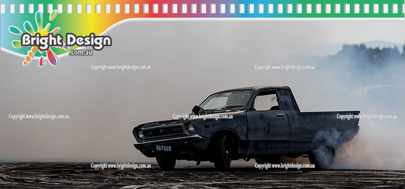 Asponats #1 Burnout Comp @ Bairnsdale 22 Aug 2015 (1135)  RATSUN