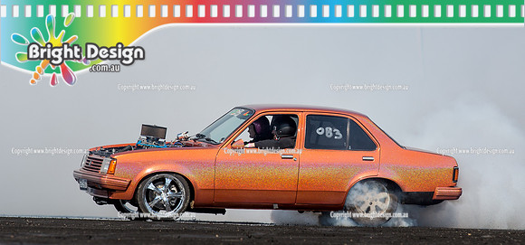 Asponats #1 Burnout Comp @ Bairnsdale 22 Aug 2015 (1421)  GEMSKID