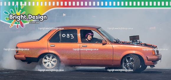 Asponats #1 Burnout Comp @ Bairnsdale 22 Aug 2015 (1430)  GEMSKID