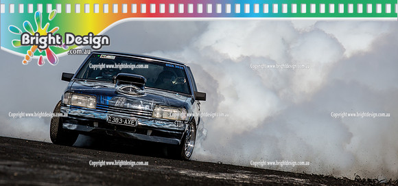 Asponats #1 Burnout Comp @ Bairnsdale 22 Aug 2015 (1448)-2 383AXE