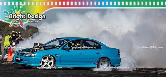 Asponats #1 Burnout Comp @ Bairnsdale 22 Aug 2015 (1602)  NONAME