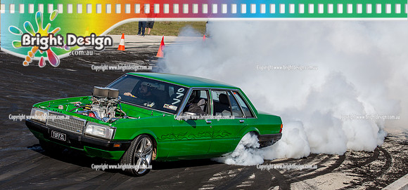 Asponats #1 Burnout Comp @ Bairnsdale 22 Aug 2015 (1890)   TUFFZL