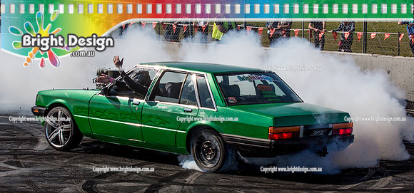 Asponats #1 Burnout Comp @ Bairnsdale 22 Aug 2015 (1912)  TUFFZL