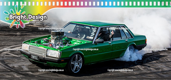 Asponats #1 Burnout Comp @ Bairnsdale 22 Aug 2015 (1920)   TUFFZL