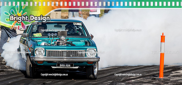 Asponats #1 Burnout Comp @ Bairnsdale 22 Aug 2015 (1949)  BRNRBA