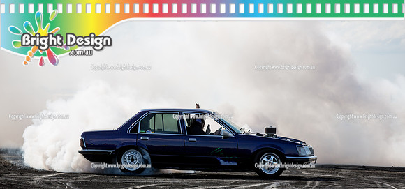 Asponats #1 Burnout Comp @ Bairnsdale 22 Aug 2015 (2156)  HIZNHERZ