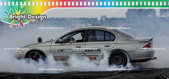 Asponats #1 Burnout Comp @ Bairnsdale 22 Aug 2015 (2570)  REV732  MAYOS BODY SHOP