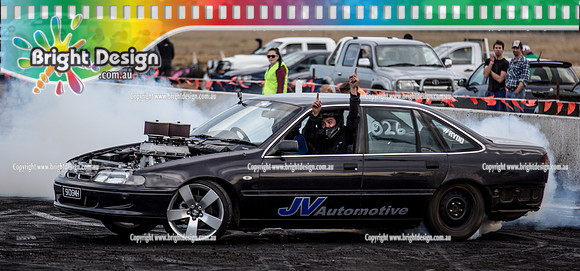 Asponats #1 Burnout Comp @ Bairnsdale 22 Aug 2015 (2499)  SKDGMH