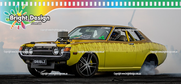Asponats #1 Burnout Comp @ Bairnsdale 22 Aug 2015 (3063)  DRIBLZ
