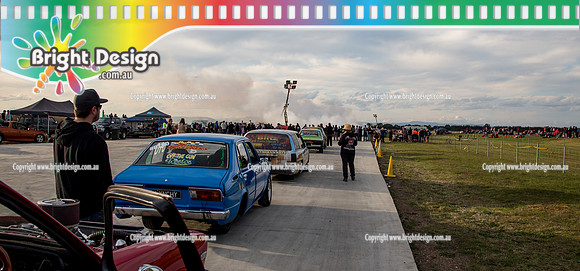 Asponats #1 Burnout Comp @ Bairnsdale 22 Aug 2015 (3354)  LYNCHY CROWD