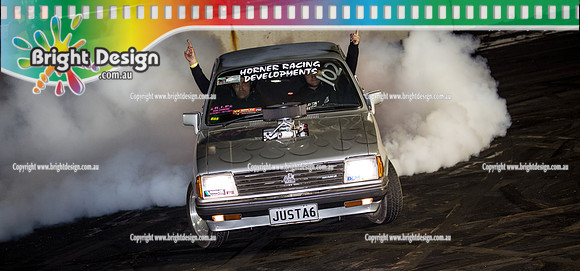 Asponats #1 Burnout Comp @ Bairnsdale 22 Aug 2015 (3981)-2  JUSTA6 GEMINI