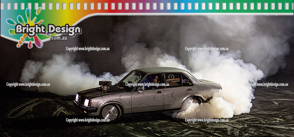 Asponats #1 Burnout Comp @ Bairnsdale 22 Aug 2015 (3972)  JUSTA6 GEMINI