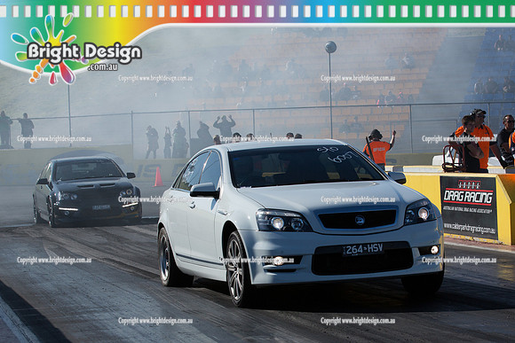 ANDRA Street Outlaws Drag Racing Quals Rnd 5 @ Calder Park 24 September 2014 (24907)  264HSV