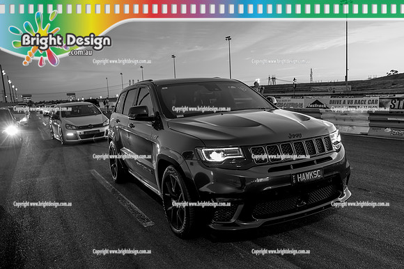 Fast Friday & Roll Racing @ Calder Park Drag Racing 29 November 2024 (173959) B&W HAWKSC