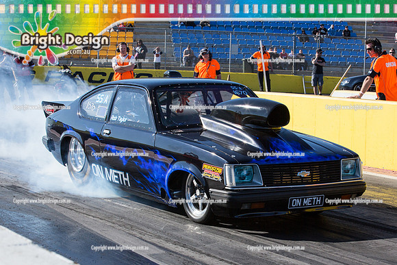 ANDRA Street Outlaws Drag Racing Quals Rnd 5 @ Calder Park 24 September 2014 (24793)  ONMETH
