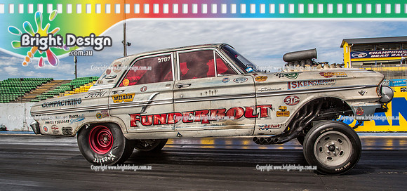 Kingpin Kuztums Thunder Road @ Calder Park Raceway Drag Racing Tuesday 3 Nov 2015  (38573)   2787 FUNDERBOLT