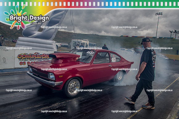 Melbourne Jamboree #2 @ Calder Park Raceway Drag Racing SAT 12 NOV 2016  (67043)  4637 RED GEMINI ENIO MARROCCO